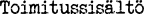 Toimitussisältö